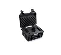 B&W International B&W - Maletín de Transporte para dron dji Flip Fly More Combo - 3000 (PP.117) Negro - Impermeable según certificación IP67, Resistente al Polvo, irrompible e Indestructible, Negro,