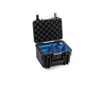 B&W International B&W - Maletín de Transporte para GoPro 9/10/11/12/13-2000 (PP.66), Color Negro, Resistente al Agua según certificación IP67, Resistente al Polvo, irrompible e Indestructible,