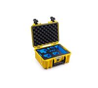 B&W International B&W - Maletín de Transporte para GoPro 9/10/11/12/13-3000 (PP.117), Color Amarillo, Resistente al Agua según certificación IP67, Resistente al Polvo, irrompible e Indestructible,