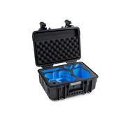 B&W International B&W PP.166.Avata2 - Maletín de Transporte para dron dji Avata 2 Fly More Combo - Tipo 4000 Negro - Impermeable según certificación IP67, Resistente al Polvo, irrompible e