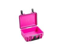 B&W International Maleta de Transporte Outdoor 500 (PP.23) Rosa, Funda vacía, Impermeable (IP67), Resistente al Polvo, Resistente a los Impactos, Extremadamente Robusta