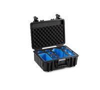 B&W International Maletín de Transporte Exterior 5000 (PP.221), Color Negro, para dji Mavic 4 Pro, Resistente al Agua (IP67), Resistente al Polvo, a los Golpes, Extremadamente Resistente
