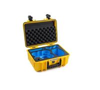 B&W International Maletín de Transporte Exterior PP.166.Avata2 para dron dji Avata 2 Fly More Combo - Tipo 4000 Negro - Impermeable según certificación IP67, Resistente al Polvo, irrompible e