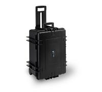 B&W Maleta rígida Typ 6800 con espuma cúbica, trolley, negra