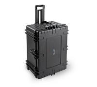 B&W Maleta rígida Typ 7800 con espuma cúbica, trolley, negra