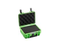 B&W - Maletín de Transporte para Exteriores, Tipo 500, Color Verde, con Espuma de Cubo, Impermeable según certificación IP67, Resistente al Polvo, irrompible e Indestructible