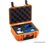 B&W International B&W - Maletín de Transporte para Insta360 GO 3 y GO 3S (Tipo 500, Resistente al Agua, con certificación IP67, Resistente al Polvo, irrompible e Indestructible)