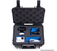 B&W International B&W - Maletín de Transporte para Insta360 GO 3 y GO 3S (Tipo 500, Resistente al Agua según certificación IP67, Resistente al Polvo, irrompible e Indestructible)