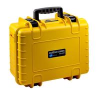 B&W International BW4000/Y/RPD - Funda con Compartimentos para cámara, Amarillo