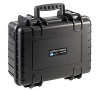B&W Outdoor.cases Tipo 4000 negro compartimentación variable (RPD)