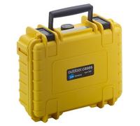 B&W International Outdoor-Case Type 500 - Maletín con Compartimentos para cámara, Amarillo