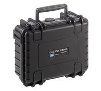 B&W outdoor.cases Tipo 500 negro + espuma