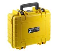 B&W Outdoorcase Tipo 1000 Amarillo + Espuma