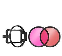 B + W Soporte de Filtro Rojo y Magenta Kit de Filtro subacuático para GoPro Hero 5