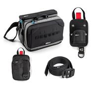 B&W tool.modul TEX.223 116.72 - Bolsa de herramientas (4 piezas, incluye cinturón, bolsillos para herramientas, soporte para martillos, sistema FIDLOCK, almacenamiento para herramientas pequeñas)