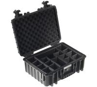 B&W Outdoor.cases Tipo 5000 negro compartimentaciÃ³n variable (RPD)
