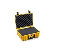 B&W Type 6000 Briefcase/classic case Amarillo - Caja (Briefcase/classic case, Espuma, Amarillo, 510 mm, 419 mm, 215 mm), 475x350x200