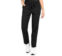 B-well Dante Pantalón Sanitario Mujer Pantalones Sanitarios Mujer Uniformes Sanitarios Mujer 5 Bolsillos, Unisex, Cintura elástica Negro XXL