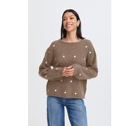 B-Young BYOTIKI EMBROIDERY JUMPER - XL Marrón