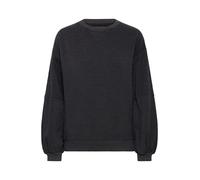 b.young BYSTANA Sudadera para mujer, mezcla de algodón, talla grande, Negro (200451), L