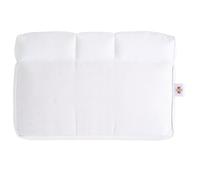 B&Z Luxury Almohada cervical 60 x 40 x 12 cm, 30 % plumón de oca + 70 % fibra HCS, almohada con doble cara, suave y rígida, soporte ergonómico para cadera y espalda, transpirable | Dispositivo médico