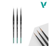 Vallejo Detalle Pinceles, Definition Set 4/0, 3/0, 2/0