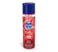B0853VCD8G Skins Sexual Health Lubricante a base de agua con sabor a fresa (compatible con condones) con tecnología ReAquav8 4.4 fl oz (Incoloro, 130 ml (Paquete de 1))
