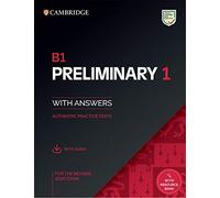 B1 Preliminary 1. Practice Tests with Answers and Audio.