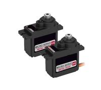 B11DLS 9g engranaje de metal mejorado 2,8 KG 0,1 s mini servomotor de control remoto digital de alto torque(B11DLS JR x2pcs)