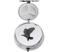 B14 Eagle acabado negro hecho de fino peltre inglés en un contenedor de 3 secciones con espejo