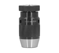 B16 Auto - Taladro de bloqueo Chuck 1-13 mm | Acero de 40cr con tornillo en forma de T para una vida útil 30% más larga | Diseño de deslizamiento no para taladros eléctricos /