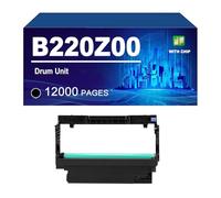 B220Z00 Unidad De Tambor (con Chip) Compatible para Lexmark B2236dw MB2236i MB2236adw Y MB2236adwe. Tambor De Imagen con Capacidad para 12000 Páginas,Black-1 Pack
