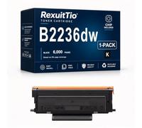 B2236dw Reemplazo de Cartucho de tóner de Alto Rendimiento para B221000 B221H00 B221X00, Compatible con Lexmark B2236dw MB2236adw MB2236i, con Chip
