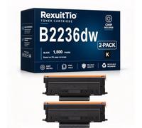 B2236dw Reemplazo de Cartucho de tóner de Alto Rendimiento para B221000 B221H00 B221X00, Compatible con Lexmark B2236dw MB2236adw MB2236i, con Chip