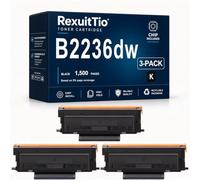 B2236dw Reemplazo de Cartucho de tóner de Alto Rendimiento para B221000 B221H00 B221X00, Compatible con Lexmark B2236dw MB2236adw MB2236i, con Chip