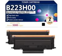 B223H00 Cartucho de Tóner Compatible para Lexmark B2236dw MB2236i MB2236adw MB2236adwe Impresora, Nítido y Claro, Rápido de Imprimir Adaptar,Black-2 Pack