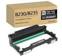 B230 B225 B235 Unidad de tambor negra 013R00691 Kit de imágenes compatible con impresoras Xerox B230 B225 B235 de repuesto para impresora B225dni B230dni B235dni, 12.500 páginas, 1 paquete (sin tóner)