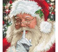 B2398 Santa - Kit de punto de cruz Luca-S