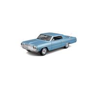 b2breplicas MAI32908MBL Maisto 1964 Chevrolet Impala Kit de modelo de coche, azul