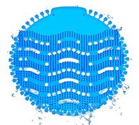 B2Jiu Pastillas aromáticas 10 unidades, desodorante para pantalla de orinario, alfombrilla antisalpicaduras de onda 3D, almohadillas frescas, fragancia consistente, protección contra olores para