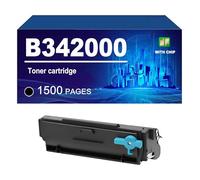 B342000 Cartucho De Tóner Compatible para Lexmark MB3442adw MB3442i B3442dw B3340dw, Tóner Negro 1500 Páginas,B342000-1 Pack