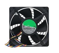 B35502-35 1.40A 12V Ventilador de cuatro cables | Ventilador 120x120x38mm 12V 1.40A 4 cables, 4000RPM, 160CFM, 0.883in H2O, 56.5dBA