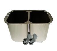 B3990 / B3955 - Molde doble para 2 panes pequeños y ganchos para amasar