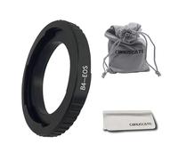 B4 (2/7.6 cm) - Adaptador EOS, lente B4 (2/3 pulgadas) a EOS (EF-S) cuerpo de cámara, compatible con 6D, 5D, 7D, 70D, 60Da, 60D, 50D, 40D, 30D, 100D, 700D, 650D, 600D, 550D D,500 D, 450D, 400D, 350D