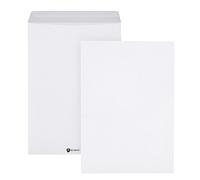 B4 BONG Securitex Versandtasche con solapas de pegatina, tira de cubierta y papel reforzado papel de aluminio, 250 x 353 mm, blanco
