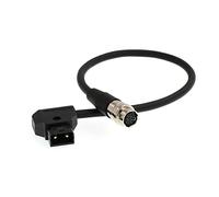 B4 ENG - Cable de alimentación de lente V Lock D-Tap a Hirose 12 pines para Fujinon Nikon Angenieux Schneider Lens Servo 30cm