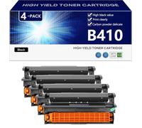 B410/43979102 Unidad de Tambor de Repuesto de Alta Capacidad para Oki B410 B430 B440 MB460 MB470 MB480 Impresoras, 25000 Páginas,Black-4 Pack