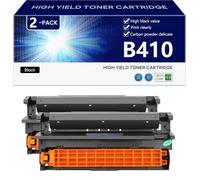 B410/43979102 Unidad de Tambor de Repuesto de Alta Capacidad para Oki B410 B430 B440 MB460 MB470 MB480 Impresoras, 25000 Páginas,Black-2 Pack