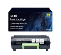 B410 Cartuchos de tóner for negro, con chip, rendimiento de 6000 páginas | Reemplazo for cartucho de tóner para Xerox 006R04725 B410 for impresora B410 B415(1 pack)