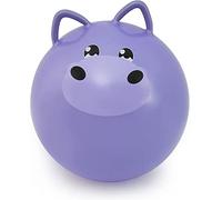 B4E Tolva espacial para niños | Inflable para niños a partir de 3 años | 40 cm x 40 cm, tolvas de animales para niños | Salta y rebota con varios diseños (Hippo)